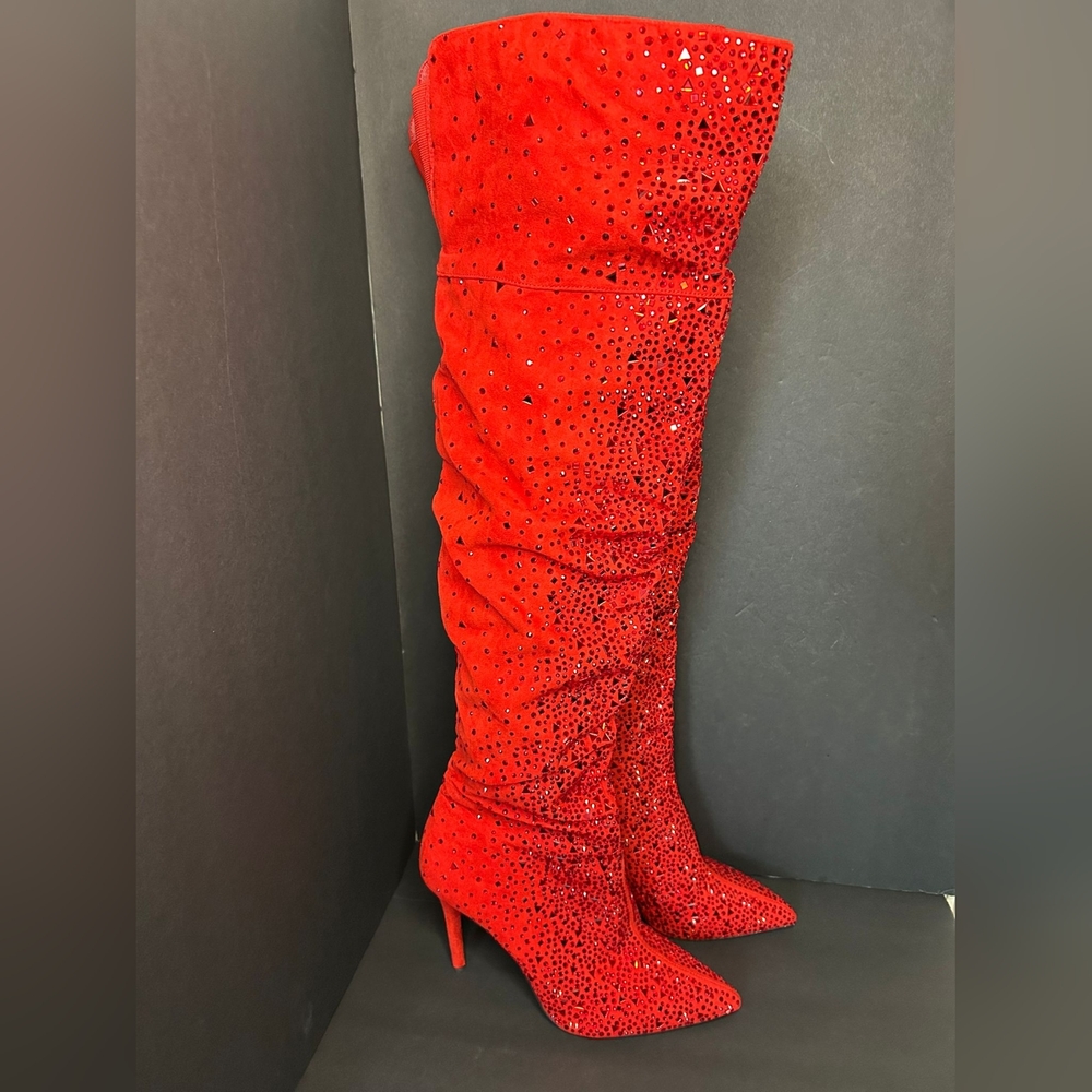 JESSICA SIMPSON Luxella Over the Knee Boots - Picture 3 of 8